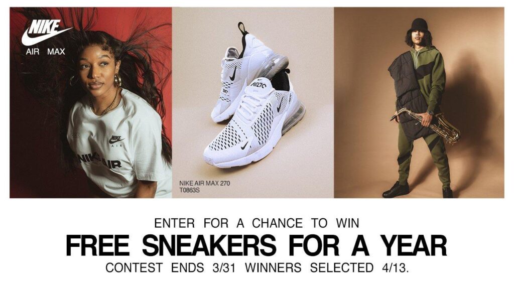Enter to Win the Best Nike Air Max Sweepstakes