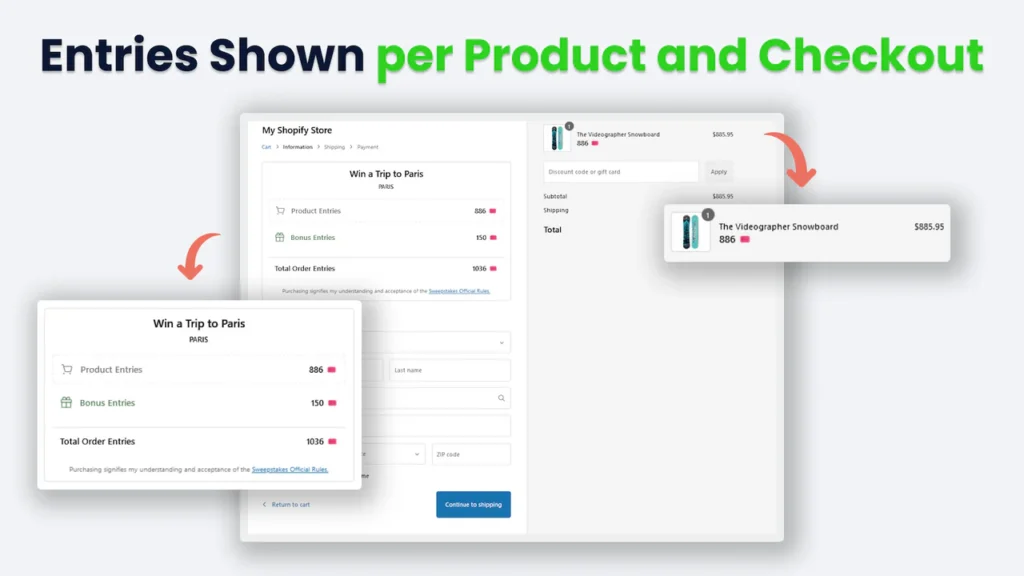 How to Enter Sweepstakes on Shopping Websites