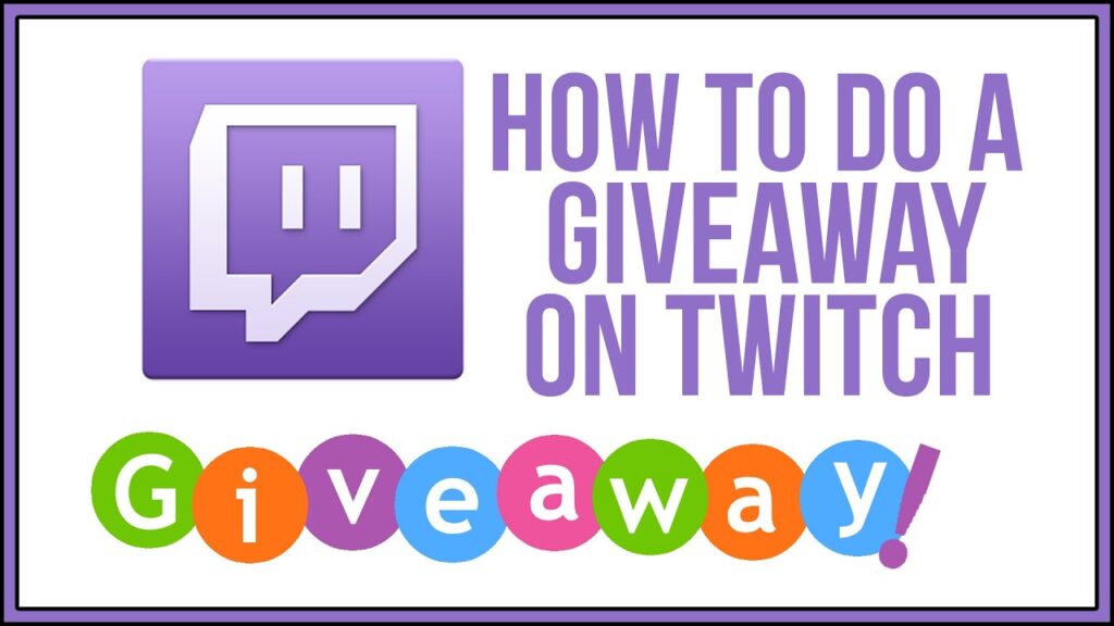 How to Enter Sweepstakes on Twitch