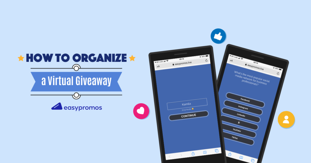 Sweepstakes via Virtual Events and Webinars