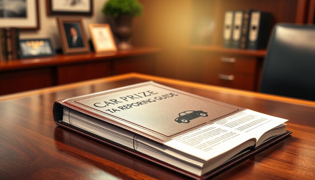 Car Prize Tax Reporting Guide
