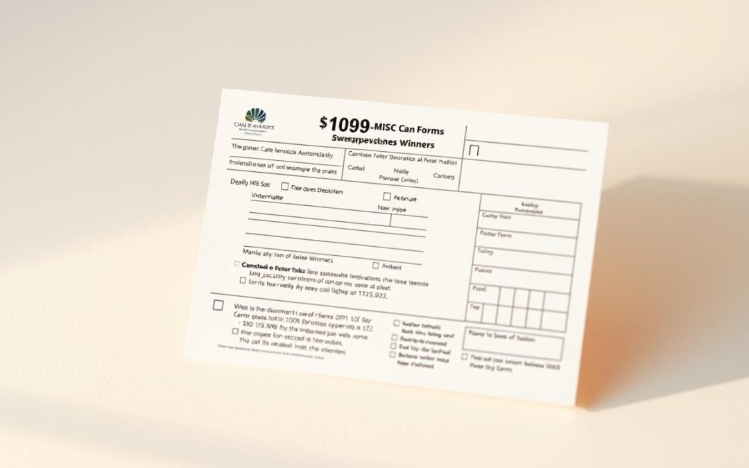The IRS 1099-MISC Form: What It Means for Sweepstakes Winners