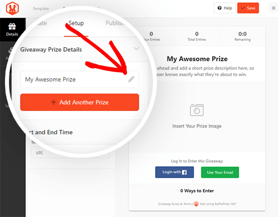 How to Create a Sweepstakes Entry Routine