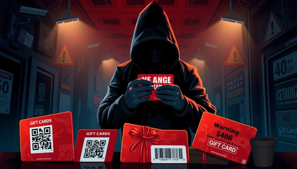 gift card scam red flags