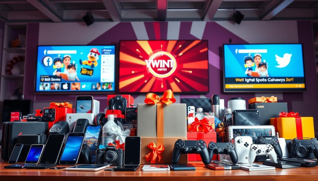 multi-channel giveaway promotion