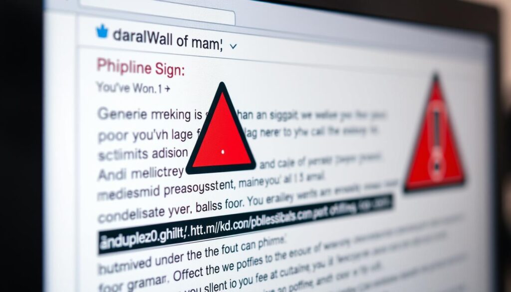 phishing email red flags