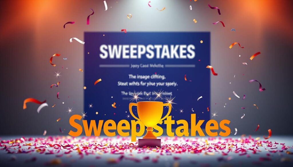 sweepstakes campaign design