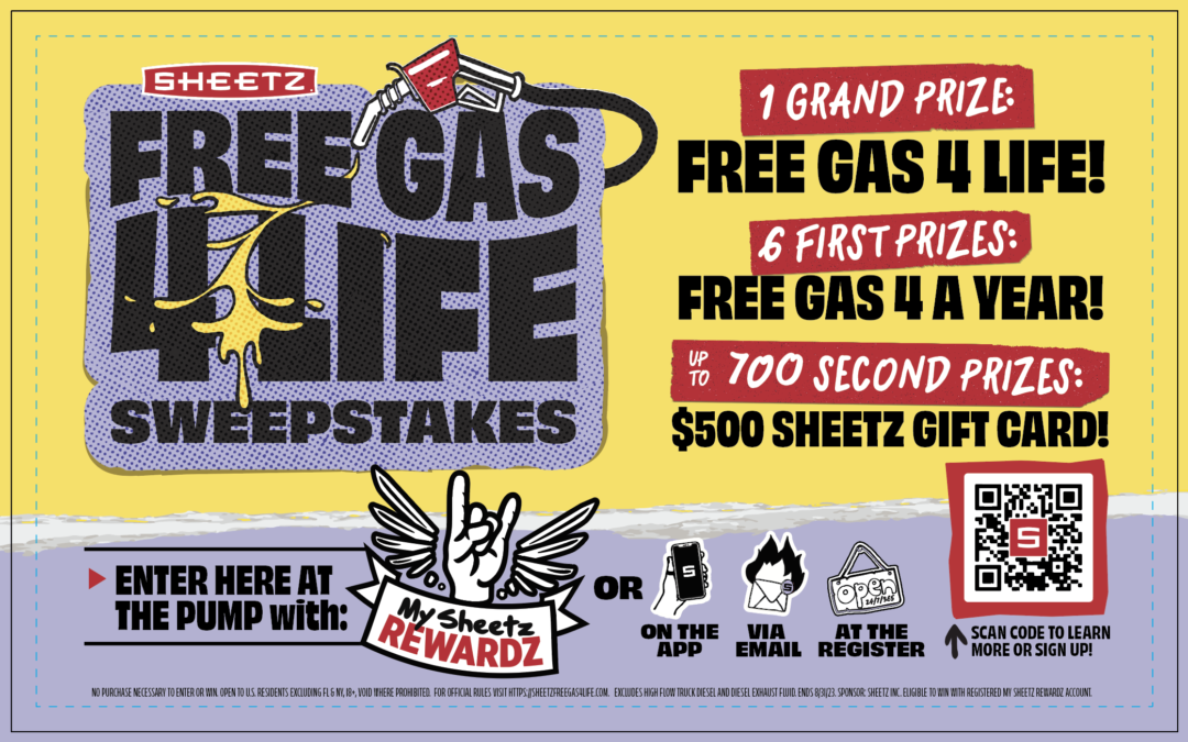 Enter to Win Free Gas for 12 Months in Our Sweepstakes