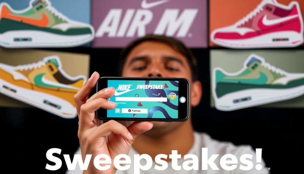 current Nike Air Max sweepstakes 2023