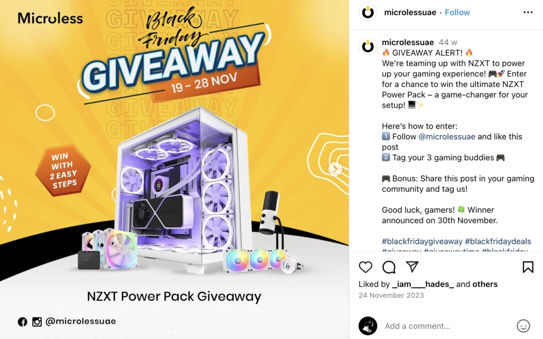 Black Friday Sweepstakes to Score Big Savings