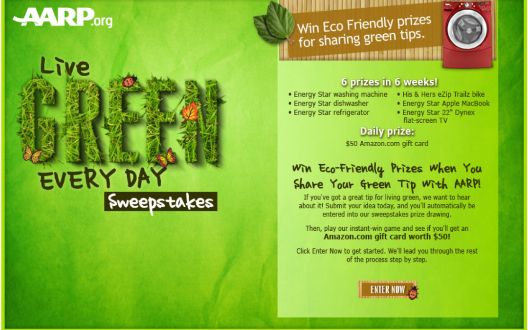 How to Use Sweepstakes to Win Eco-Friendly Products