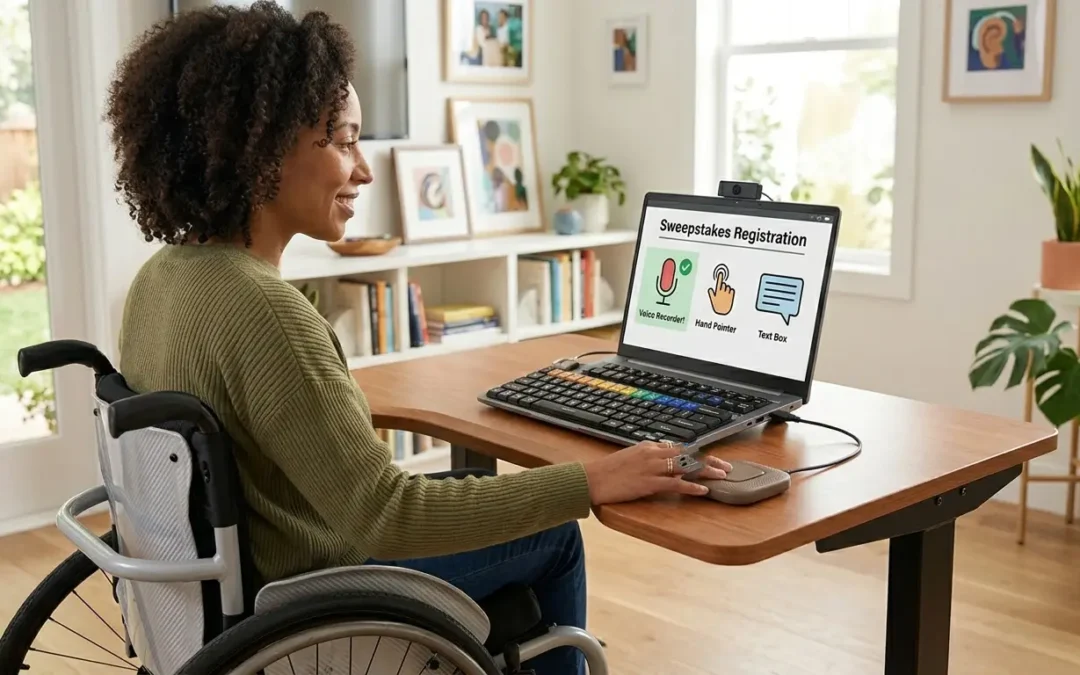 Sweepstakes Entry Tips for People with Disabilities