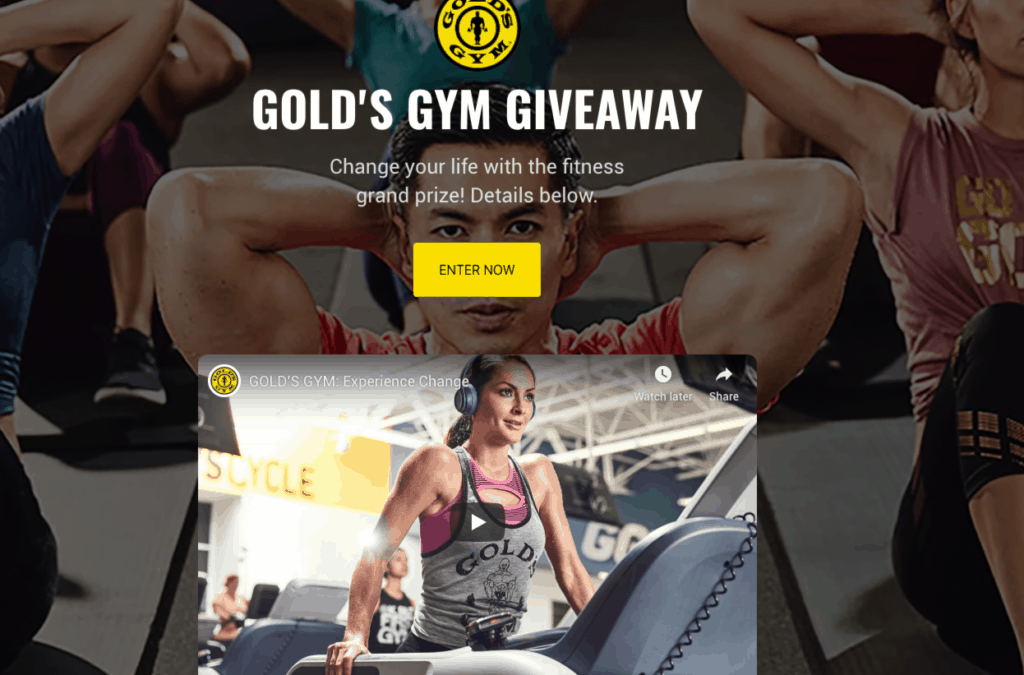 Sweepstakes Entry Tips for Fitness Buffs