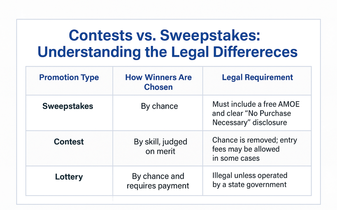 Sweepstakes Legal Jargon Explained for Beginners